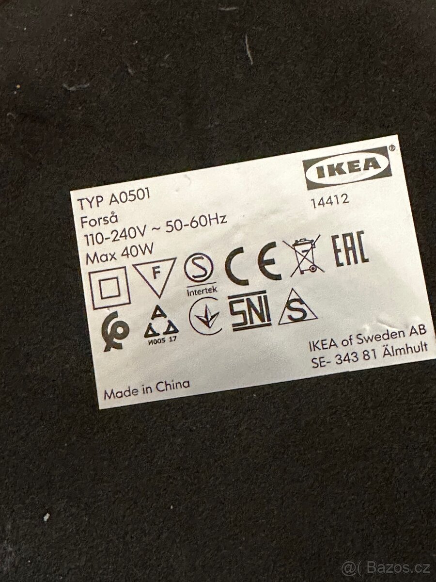 Stolní lampa IKEA FORSÅ - 3