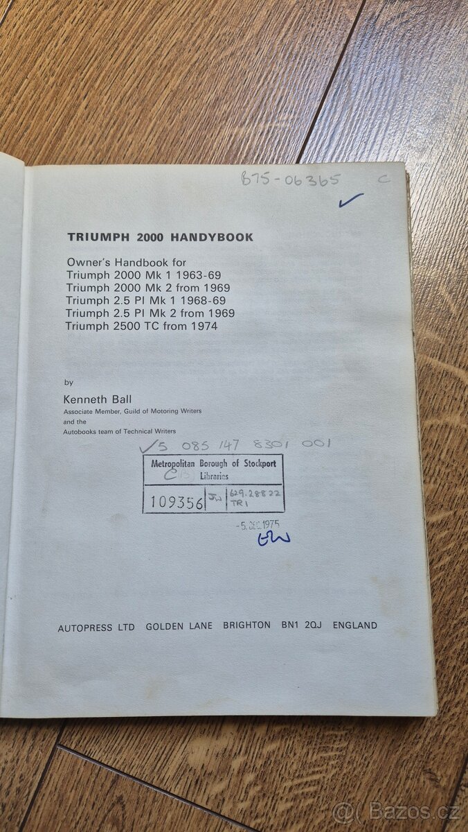 Příručka auta Triumph - 3