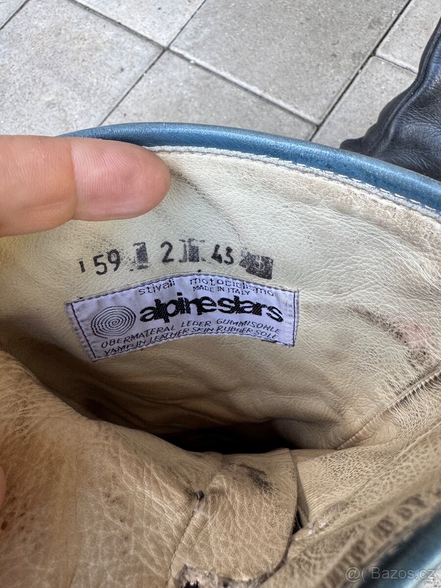 Prodám retro botky Alpinestars - 3