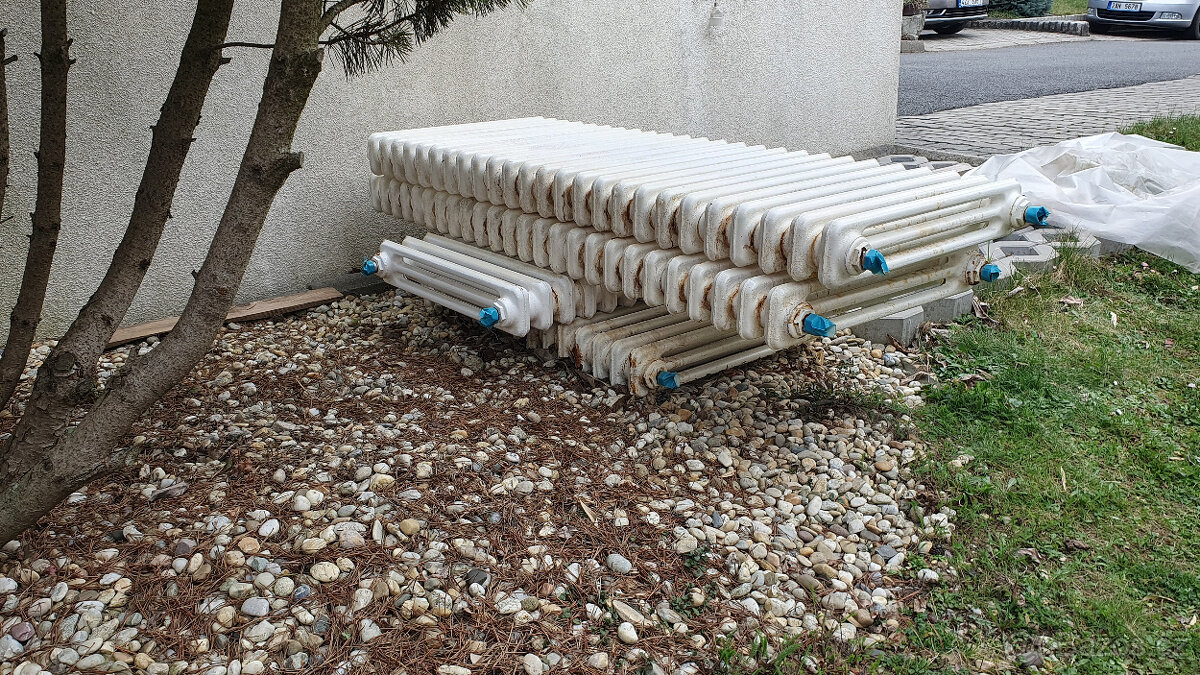 Litinové radiátory - 4ks - 3