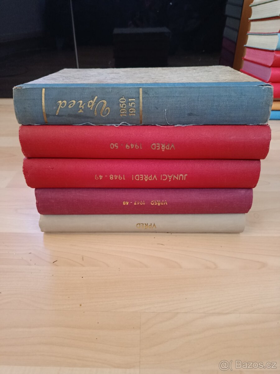 Časopisy Vpřed svázané - 3