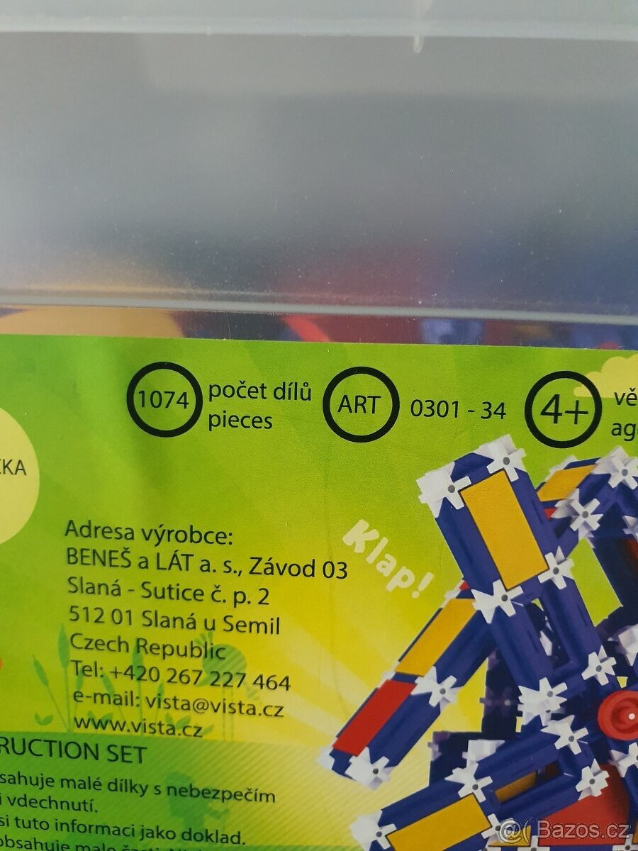 Stavebnice SEVA 1239+1239+1074 dílů - 3