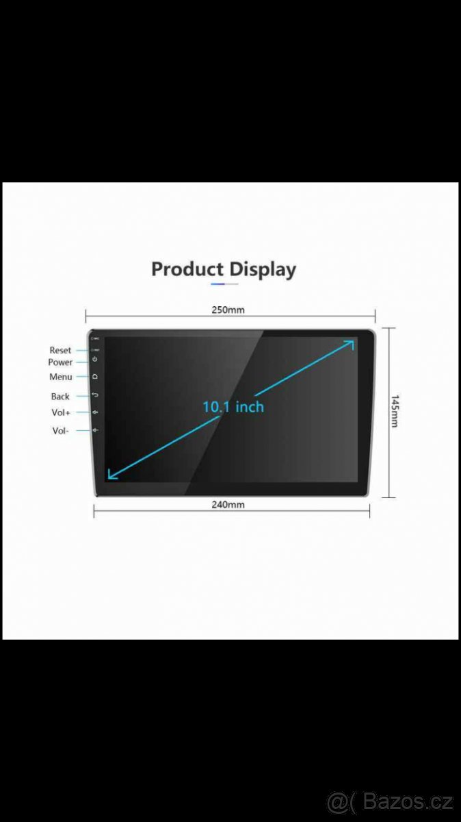 Autoradi 2 din android 10, 9 nebo 10 palců s gps - 3