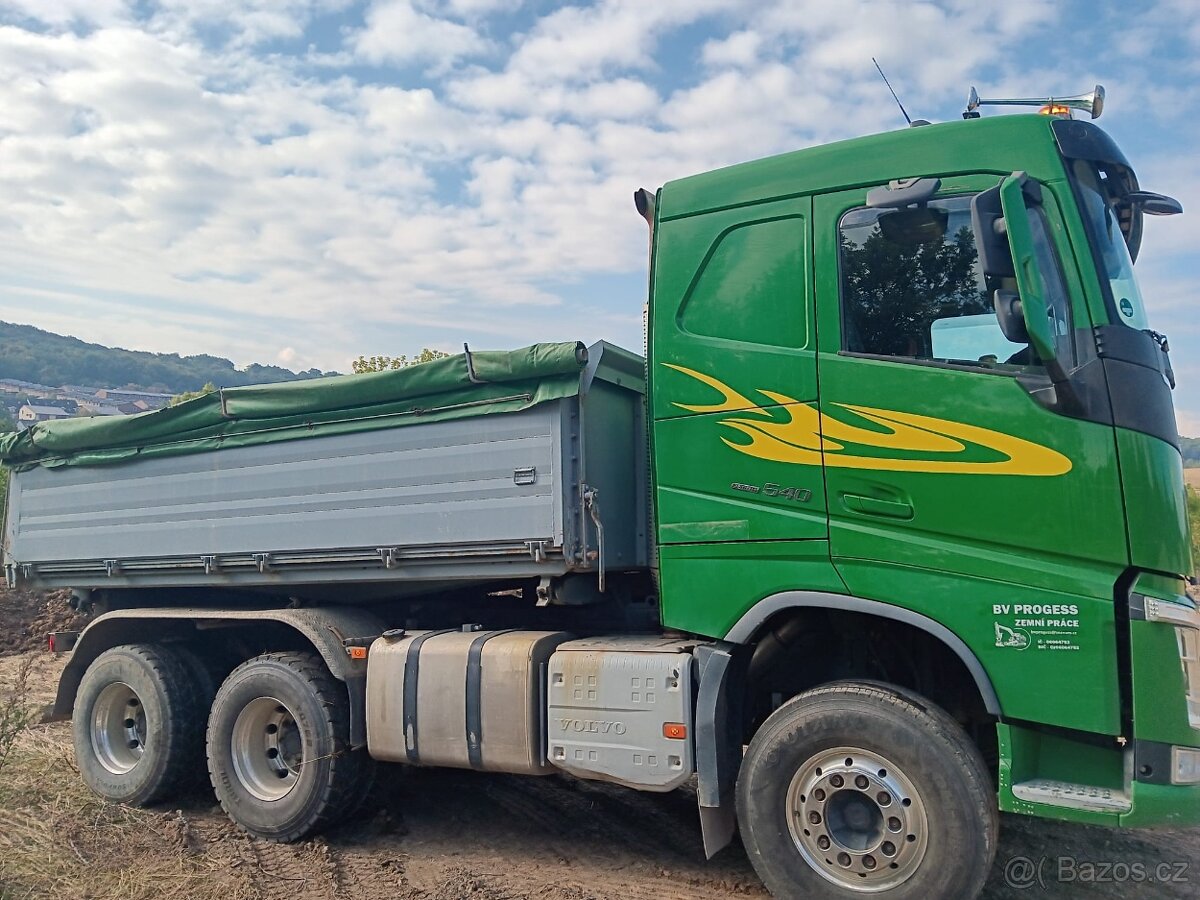 Volvo FH 540 tristraný sklapec bortmatik - 3