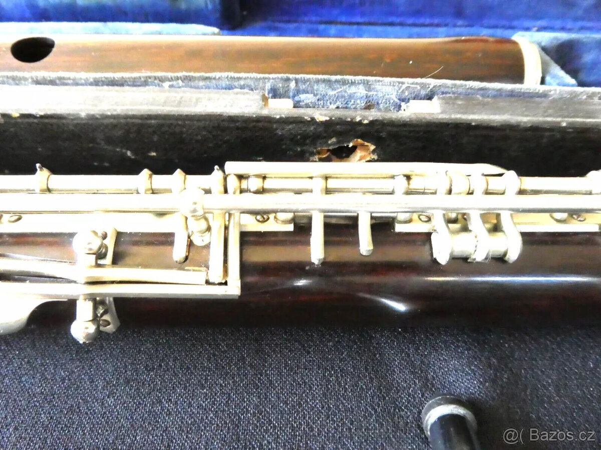 Historic fletna z palisandru Isidor Thomas L kolem roku - 3