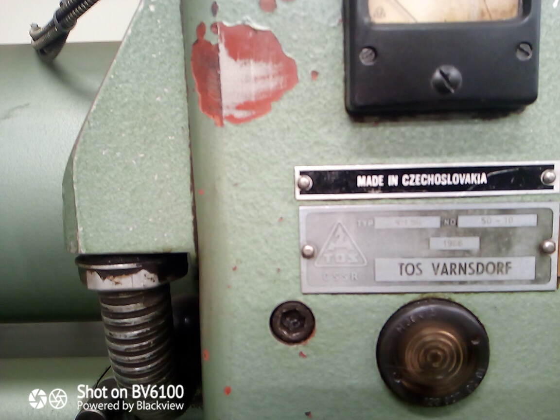 VYVRTÁVAČKA HORIZONTÁLNÍ TOS VARNSDORF typ WH 80 - 3