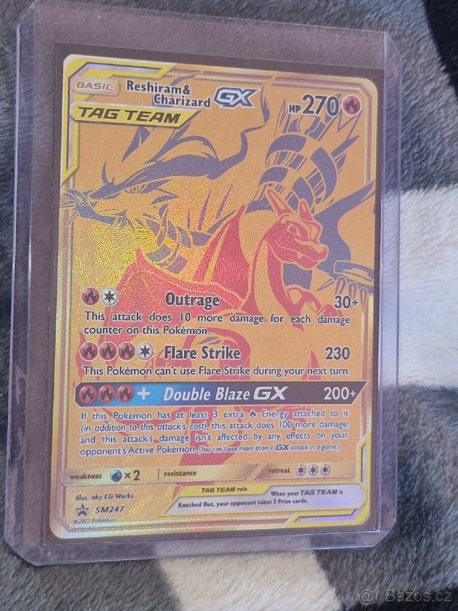 Akce - 7x Promo Pokémon + Zlatý Charizard - 3