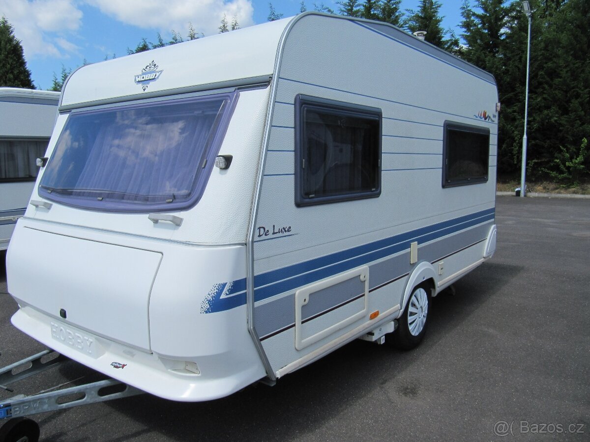 Prodám karavan Hobby 400 sf,r.v.1998 + mover + předstan - 3