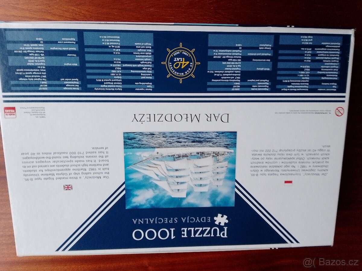 Puzzle loď 1000 dílků - 3