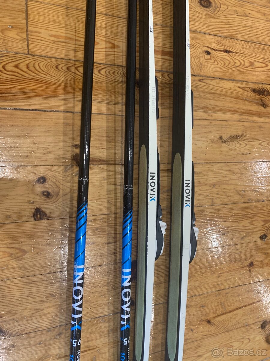 Dětské běžky pro začátečníky včetně hůlek - 3