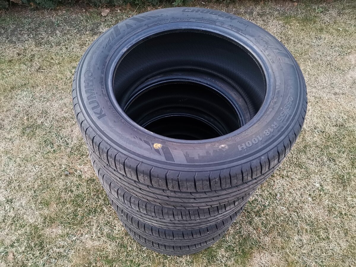 Pneu KUMHO 235/55R18 letní nejeté DOT 3021 - 3