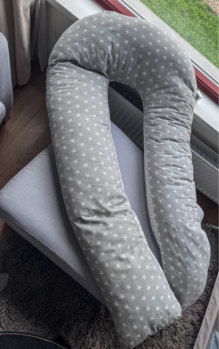 SCAMP Těhotenský polštář/tvar U 80 x 150 cm Mouse - 3