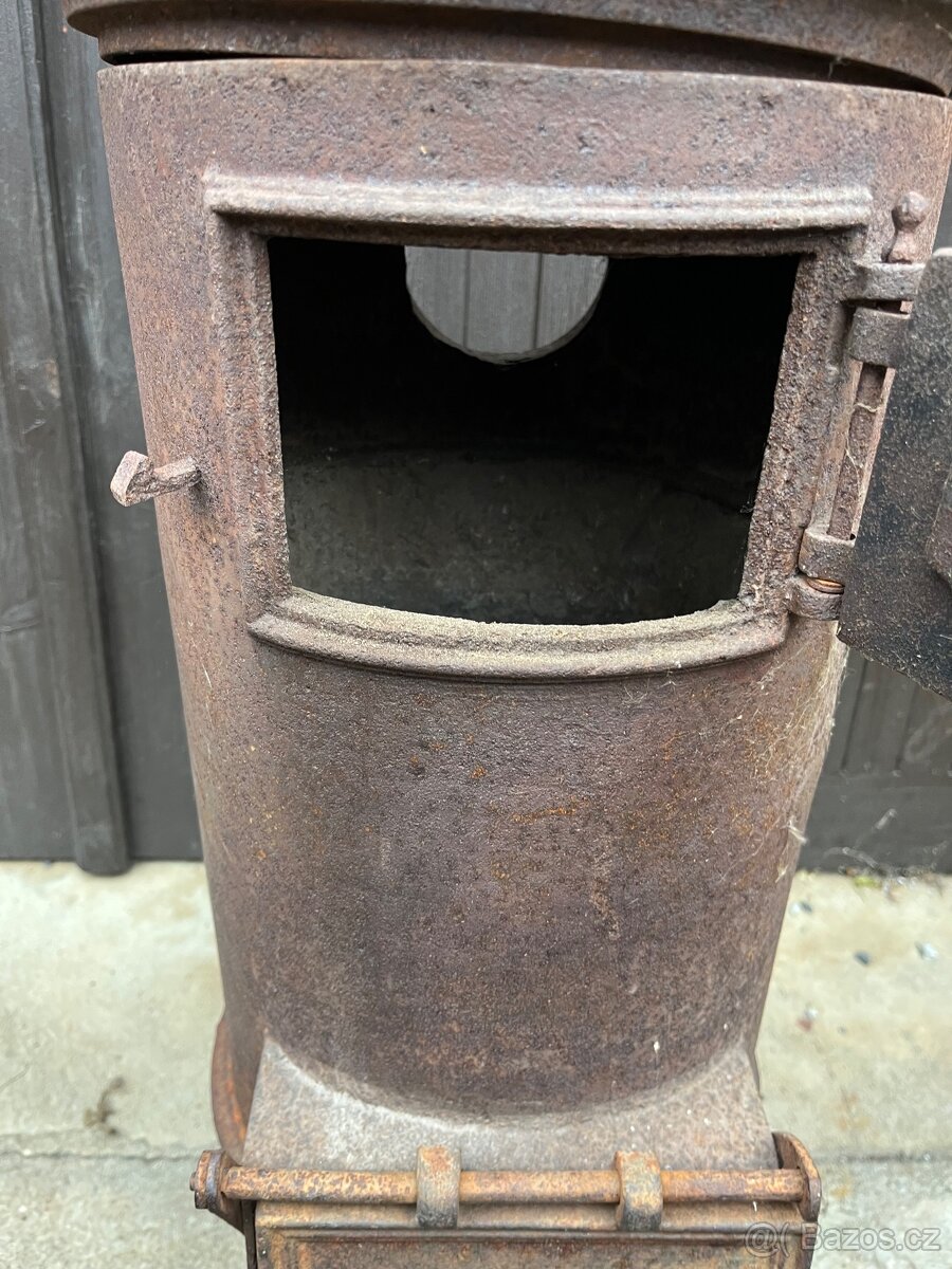 Stará litinová kamínka - 3