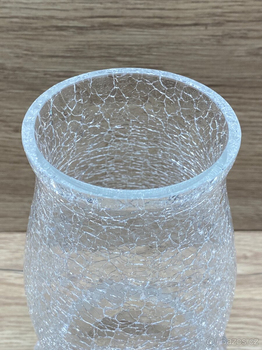 váza stará váza československé sklo retro váza - 3