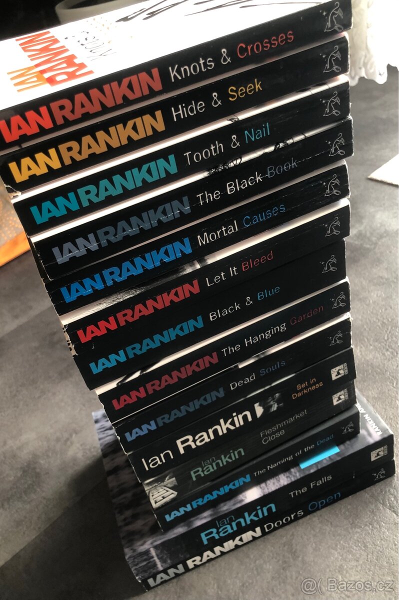 Sada knih série Inspektor Rebus Ian Rankin - 3