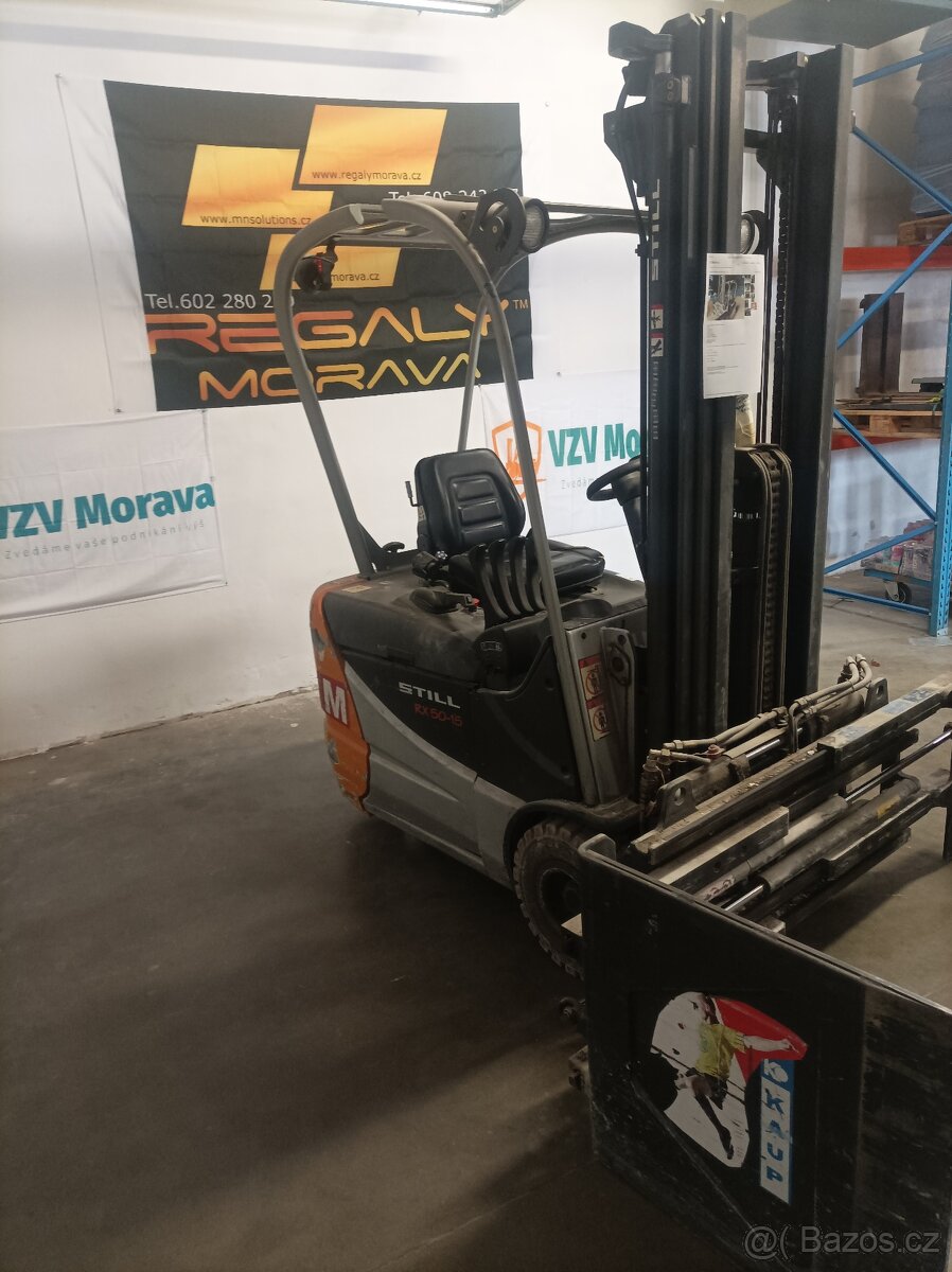 Vysokozdvižný vozík Still s vidlice a bočni posuv - 3