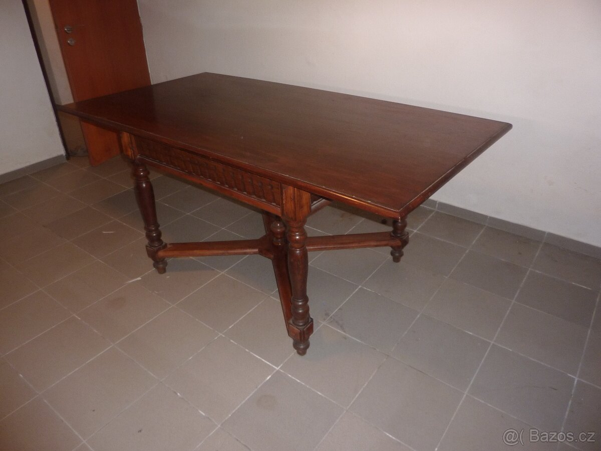 Velký jídelní stůl 176 x 91, masiv - 3