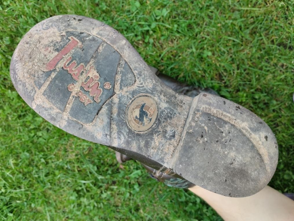 Westernové boty Justin vel.7,5B - 3