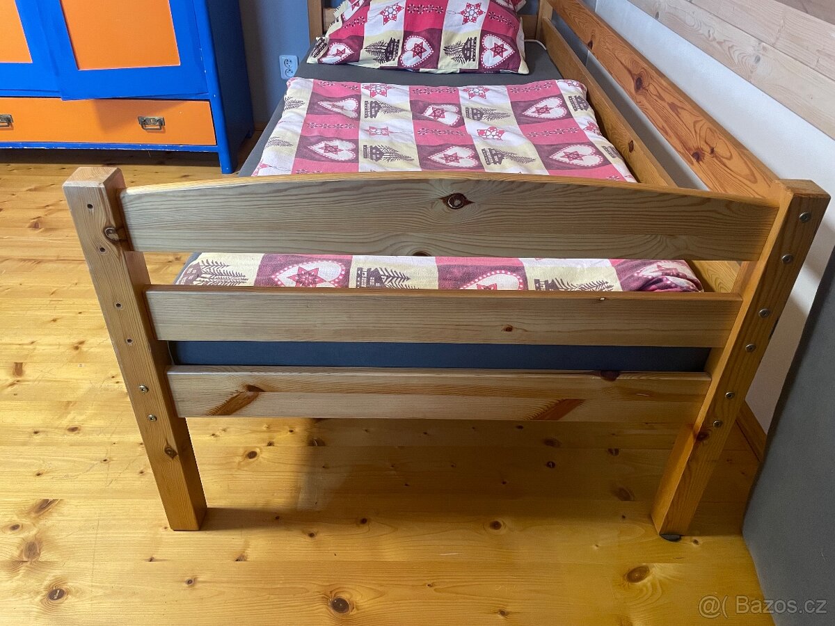 Postel 90x200 a 2 matrace - 3