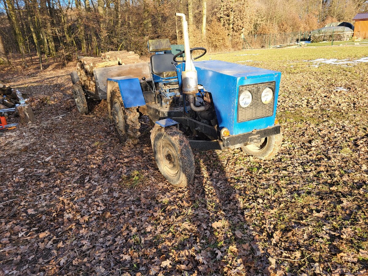 Malotraktor domácí výroby - 3