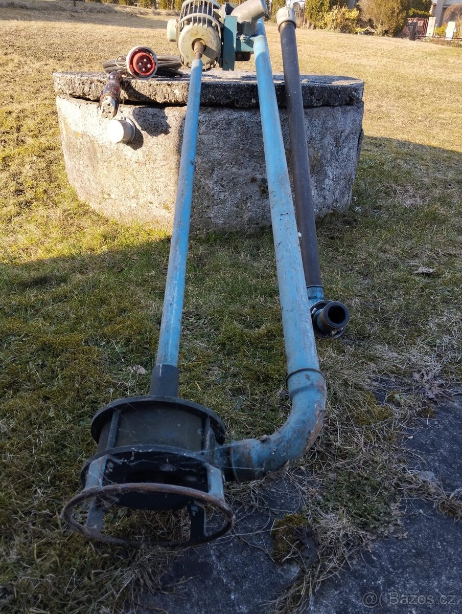 Kalové čerpadlo na vyčerpání septiku - 3