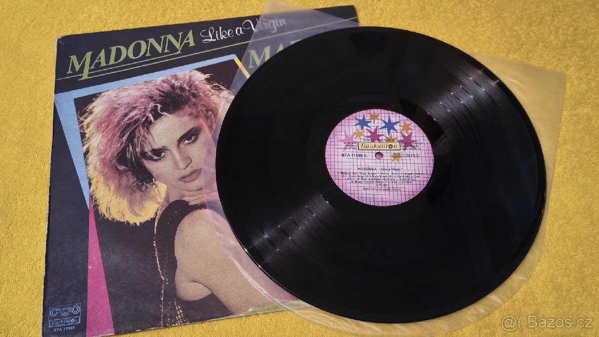 LP Madonna - like a virgin - 3