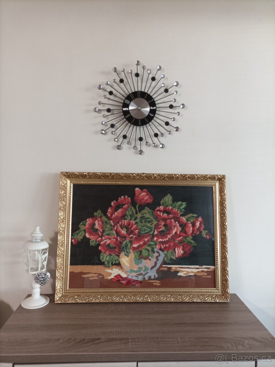 Ručně šité pozlacené obrazy - 3