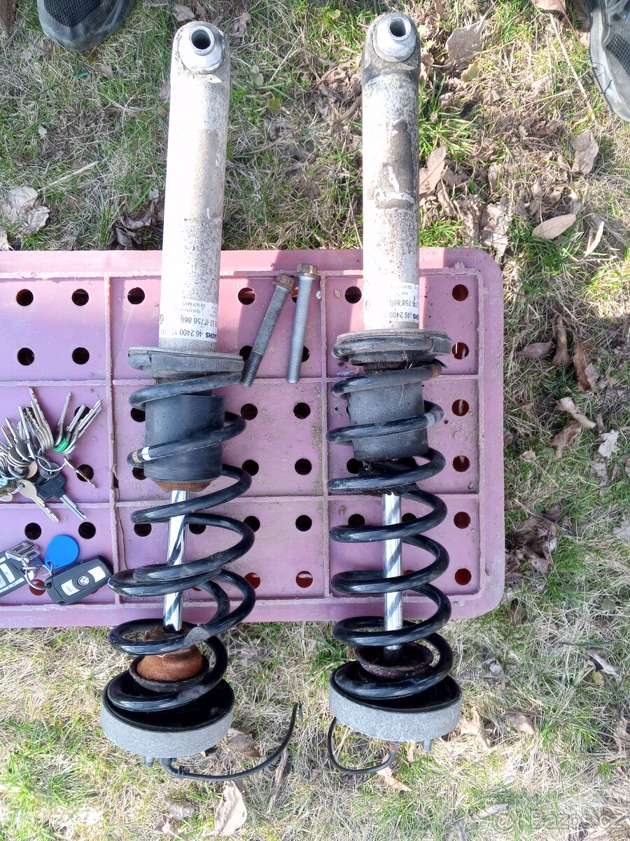 BMW 7 e65 e66 zadní náprava - tlumiče - 3