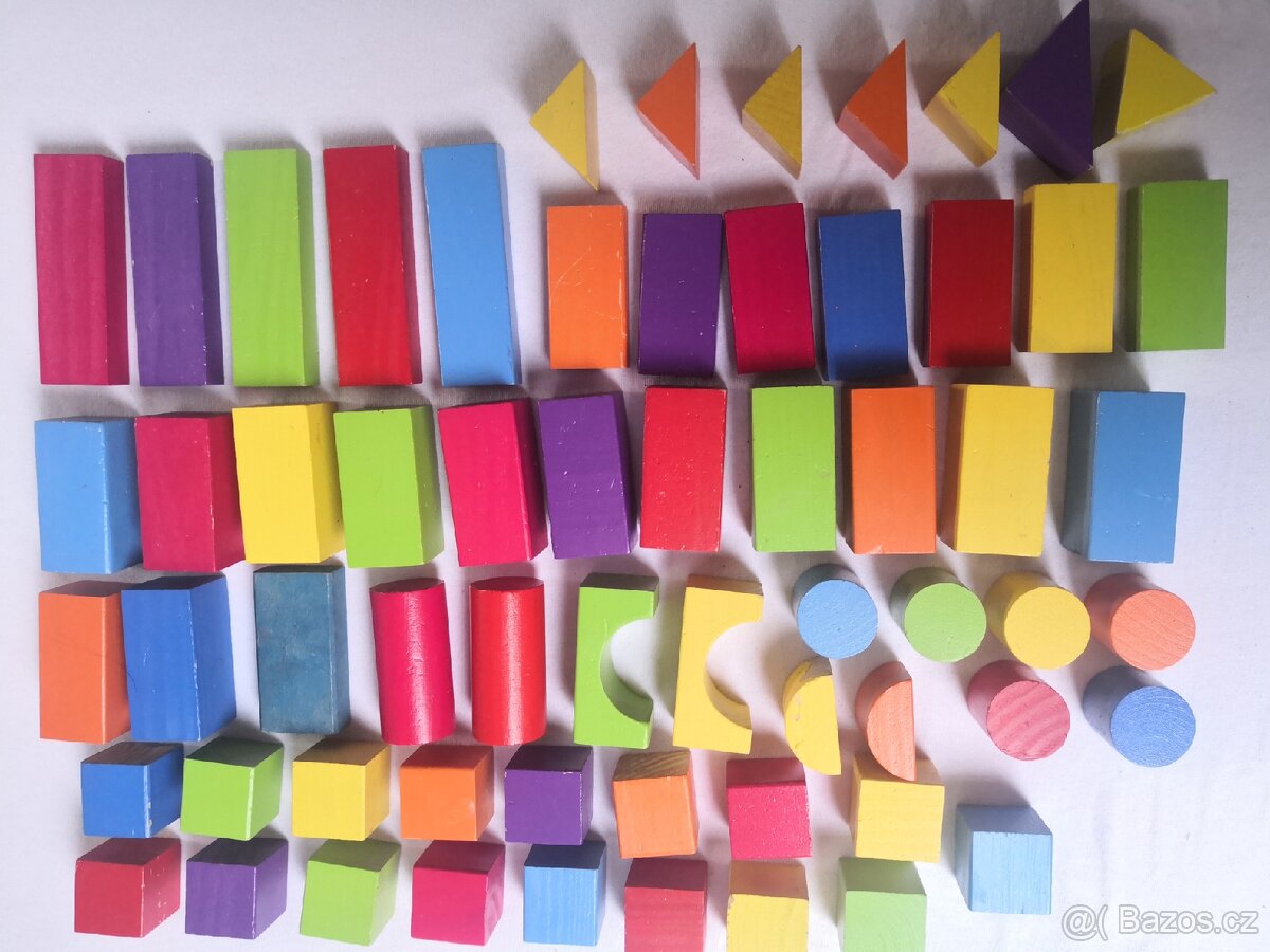 Vláček + kostky - 3