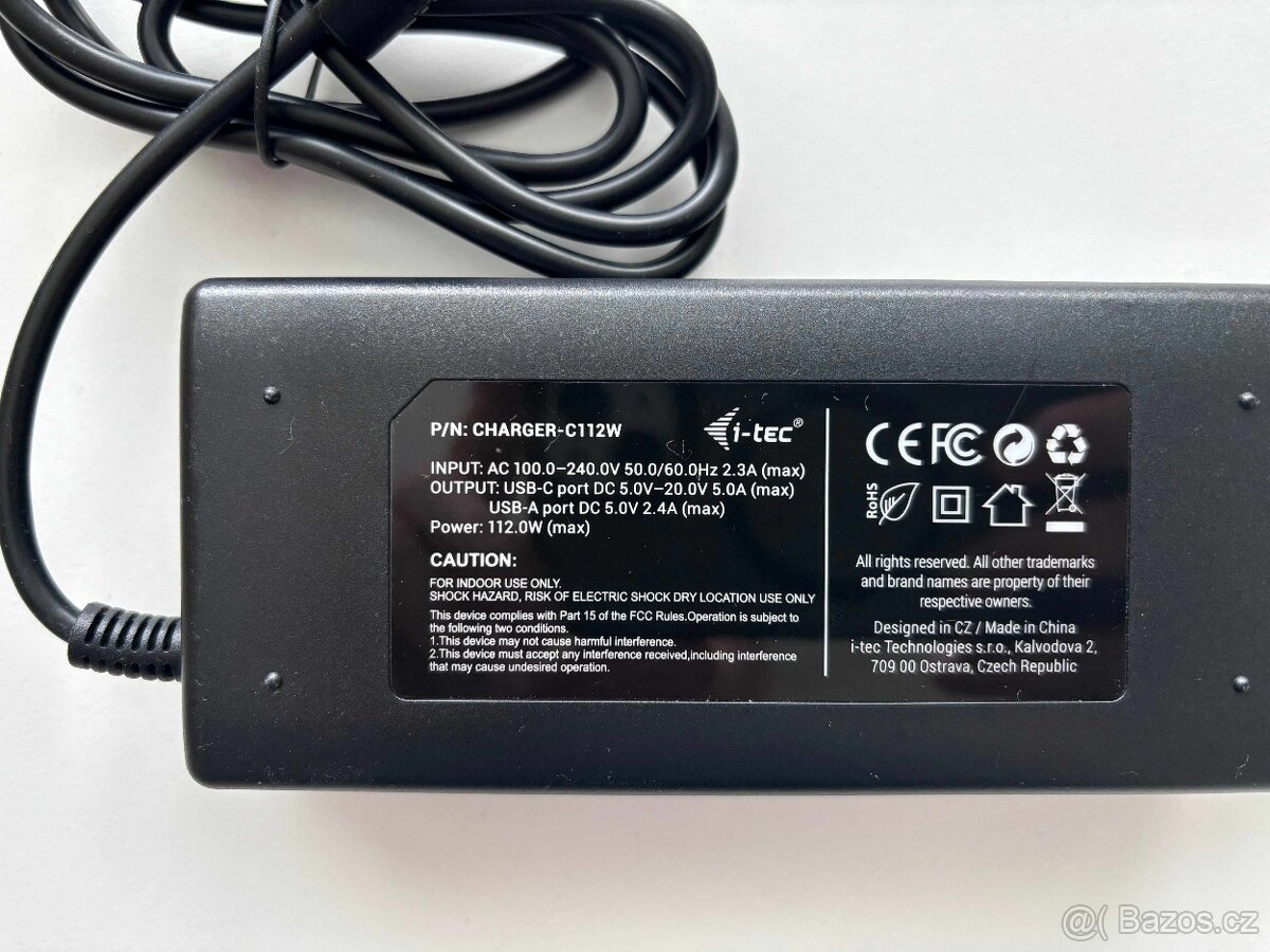 I-TEC 112W nabíjecí adapter USB-C - 3
