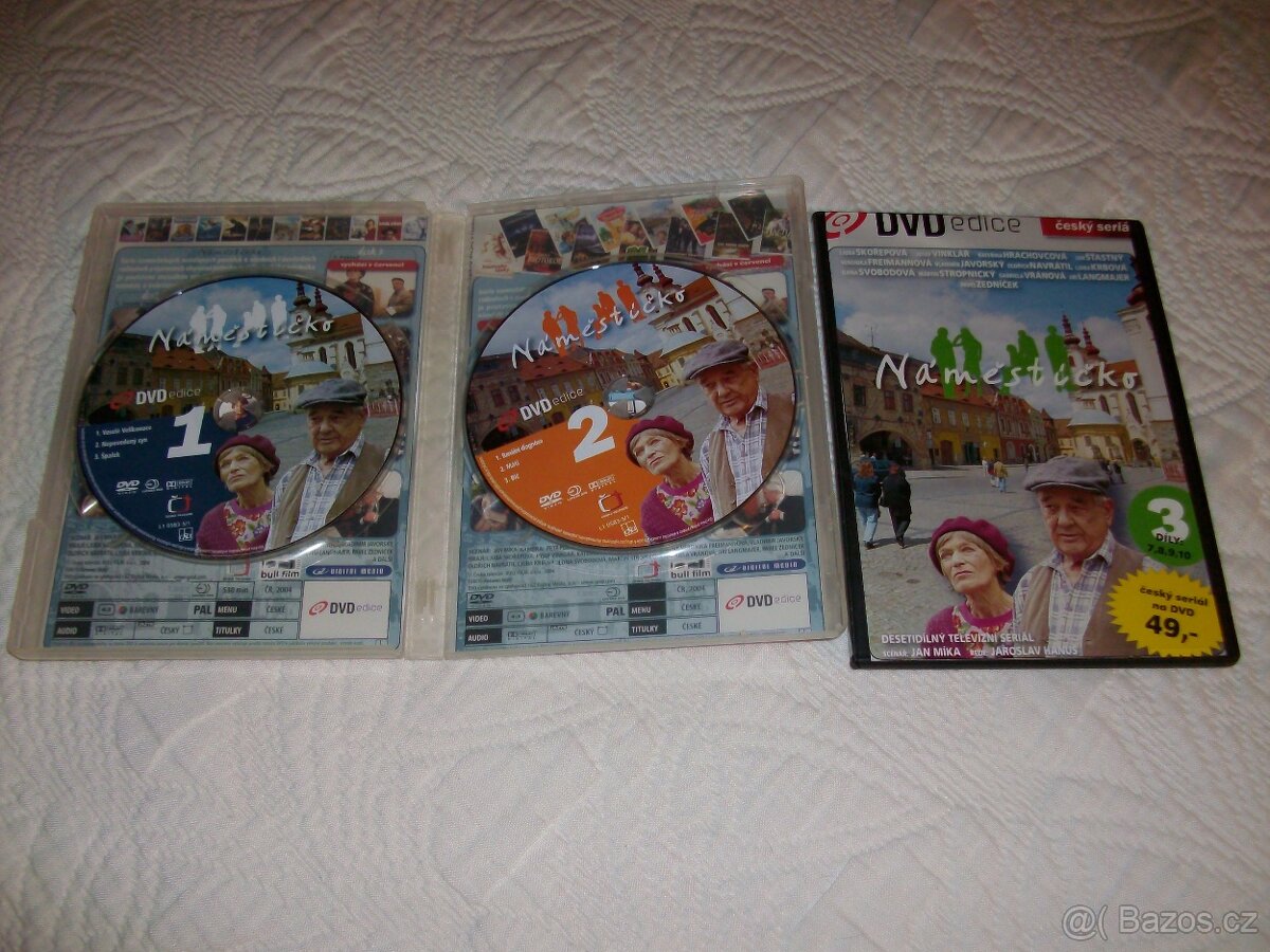 DVD ČESKÉ FILMY A SERIÁLY - 3