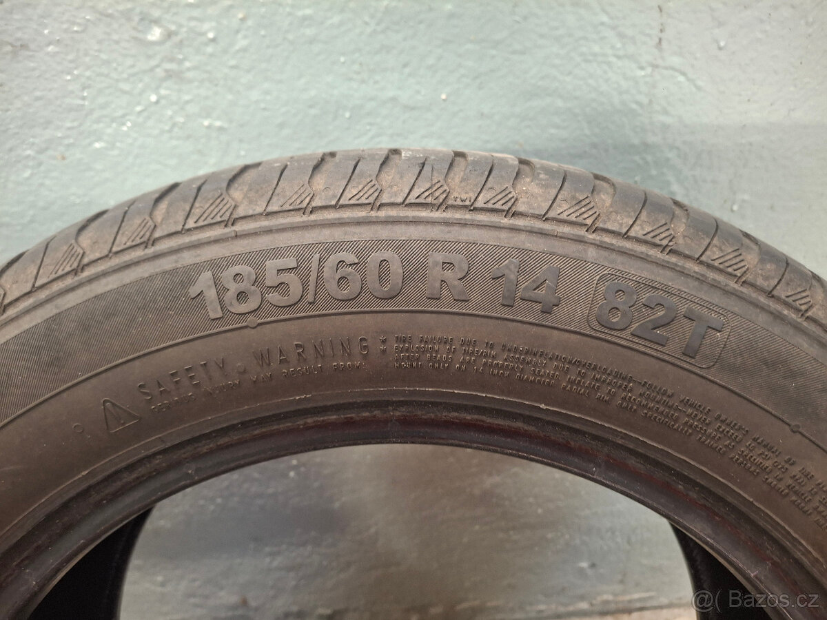 LETNÍ PNEU CONTINENTAL 185/60R14 - 3