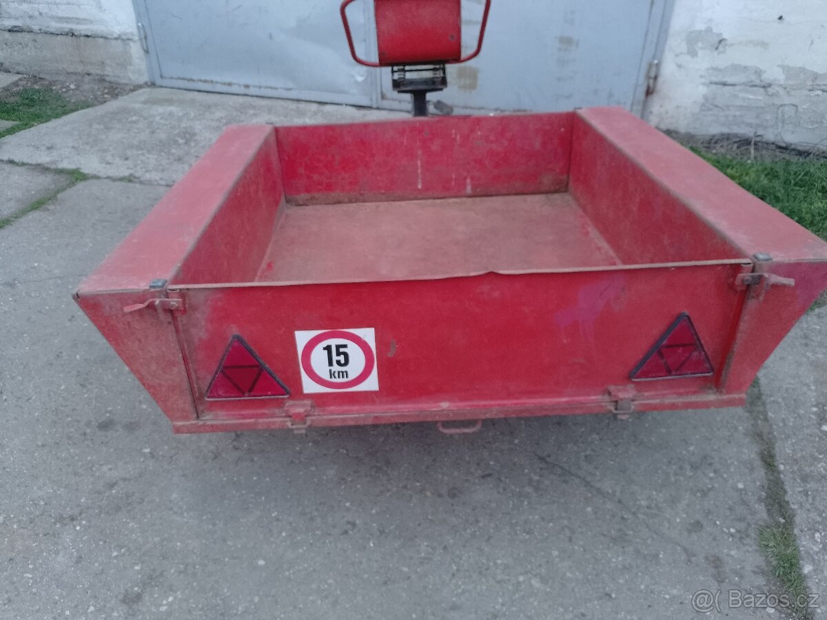 Vari brzděný,vyklápěcí vozík, vozíček,vlečka - 3