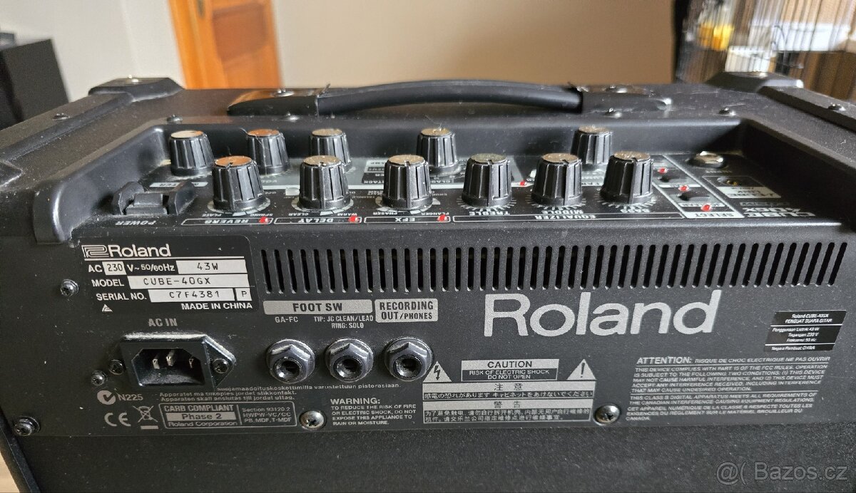 Roland Kytarový zesilovač CUBE-40GX - 3