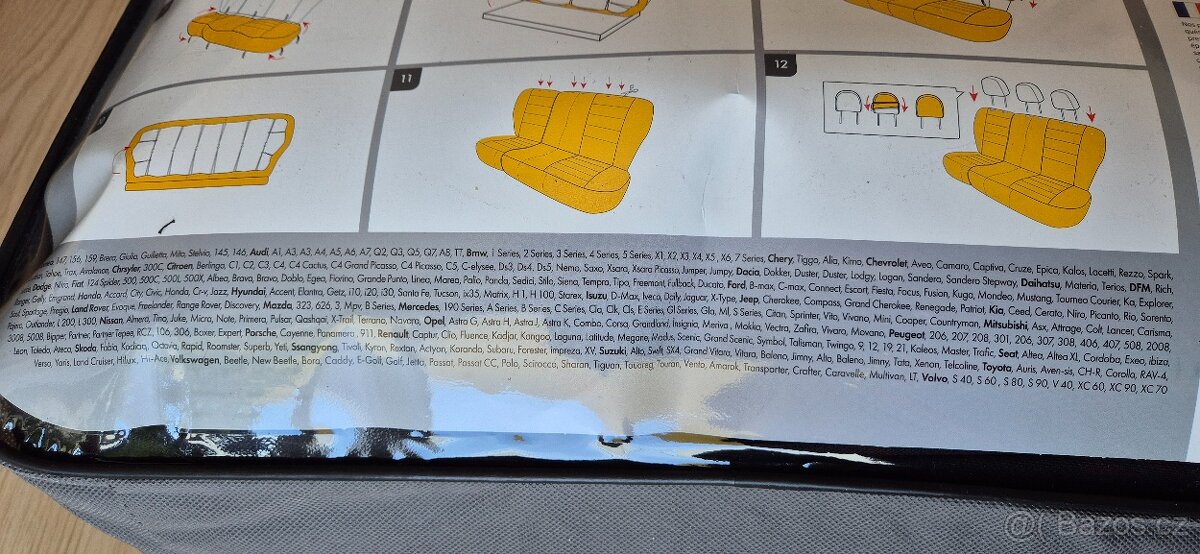 Univerzální potahy na sedačky - 3