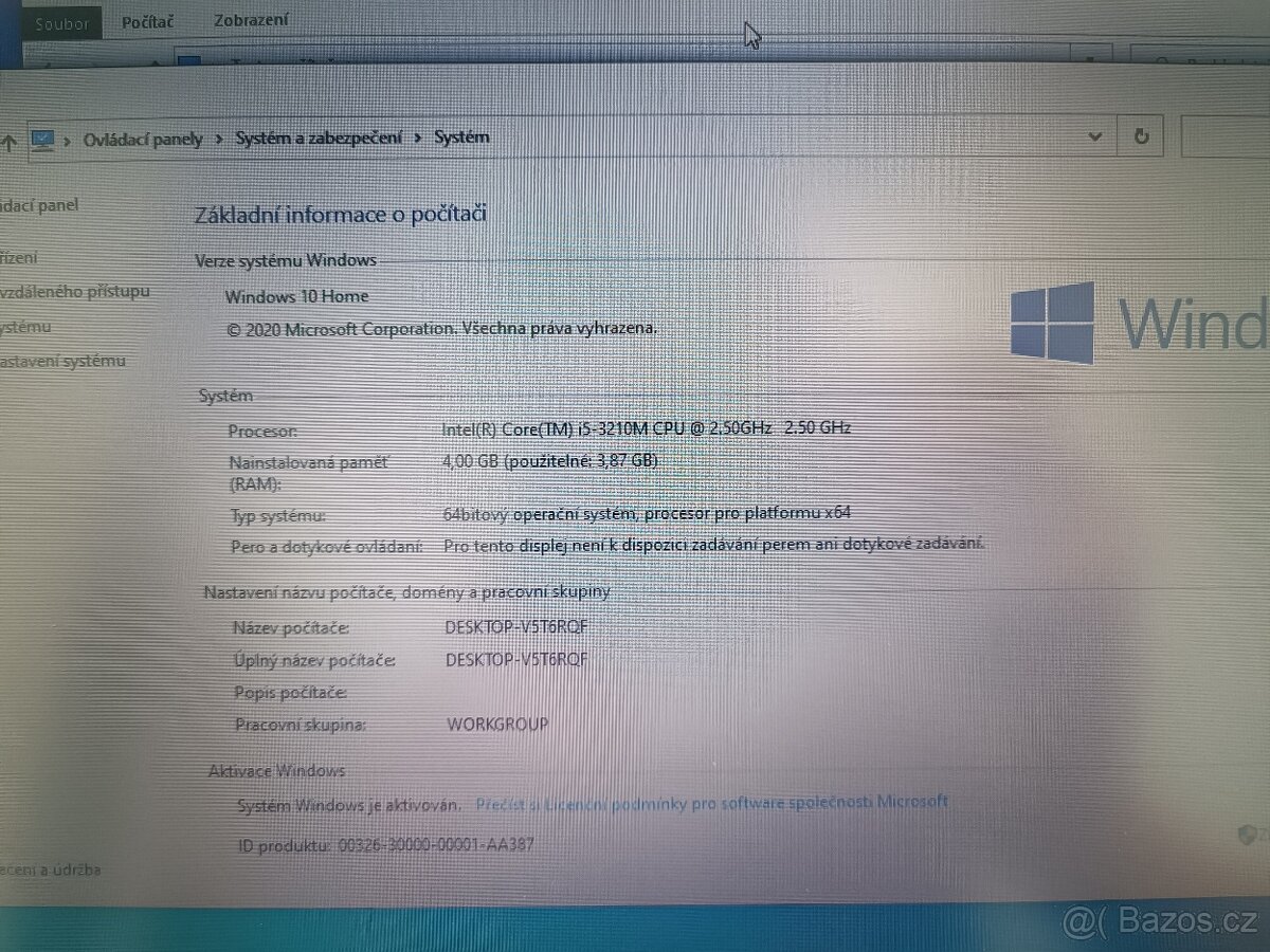 Notebook DELL VOSTRO 3460 / 4GB RAM / I5-3210M, SSD 240GB - 3