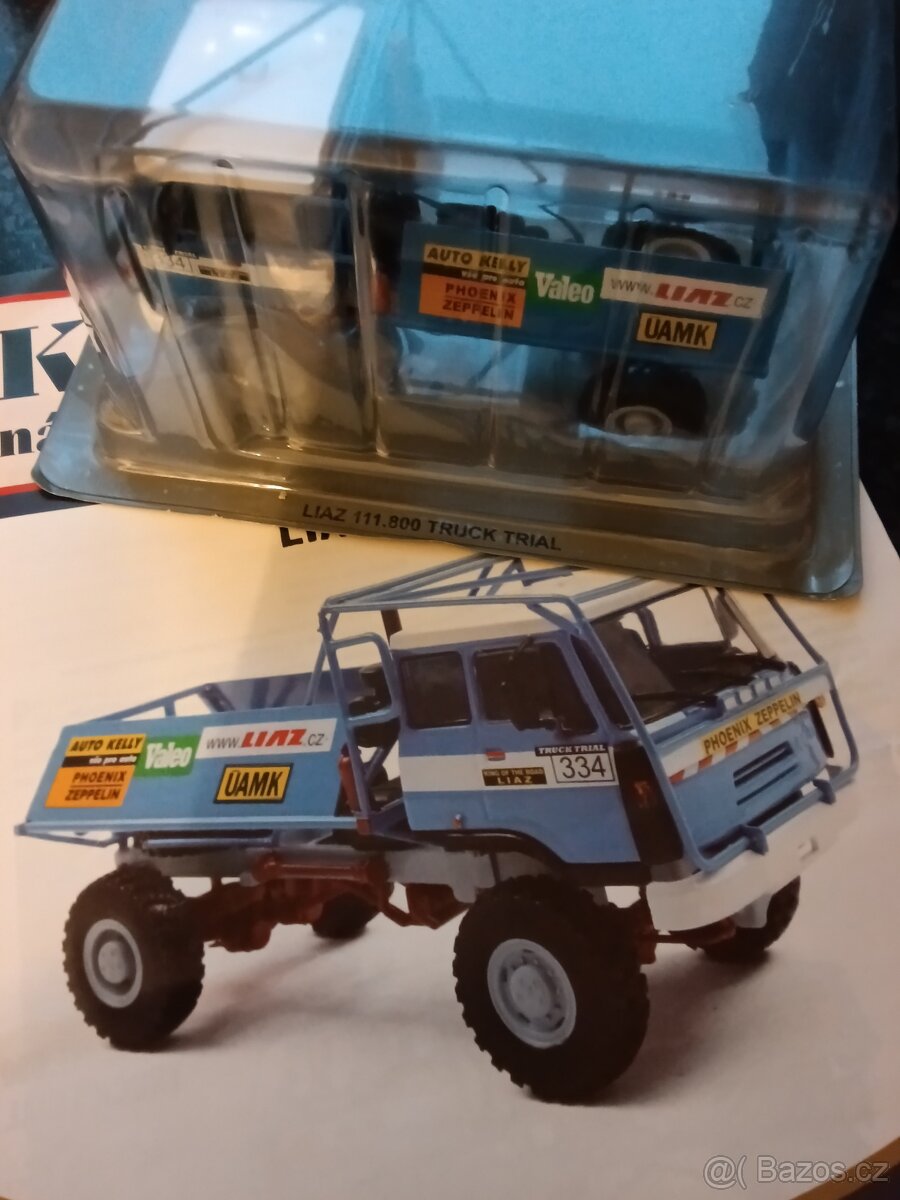 Kultovní náklaďáky De Agostini 1:43 Škoda,Praga,LIAZ - 3