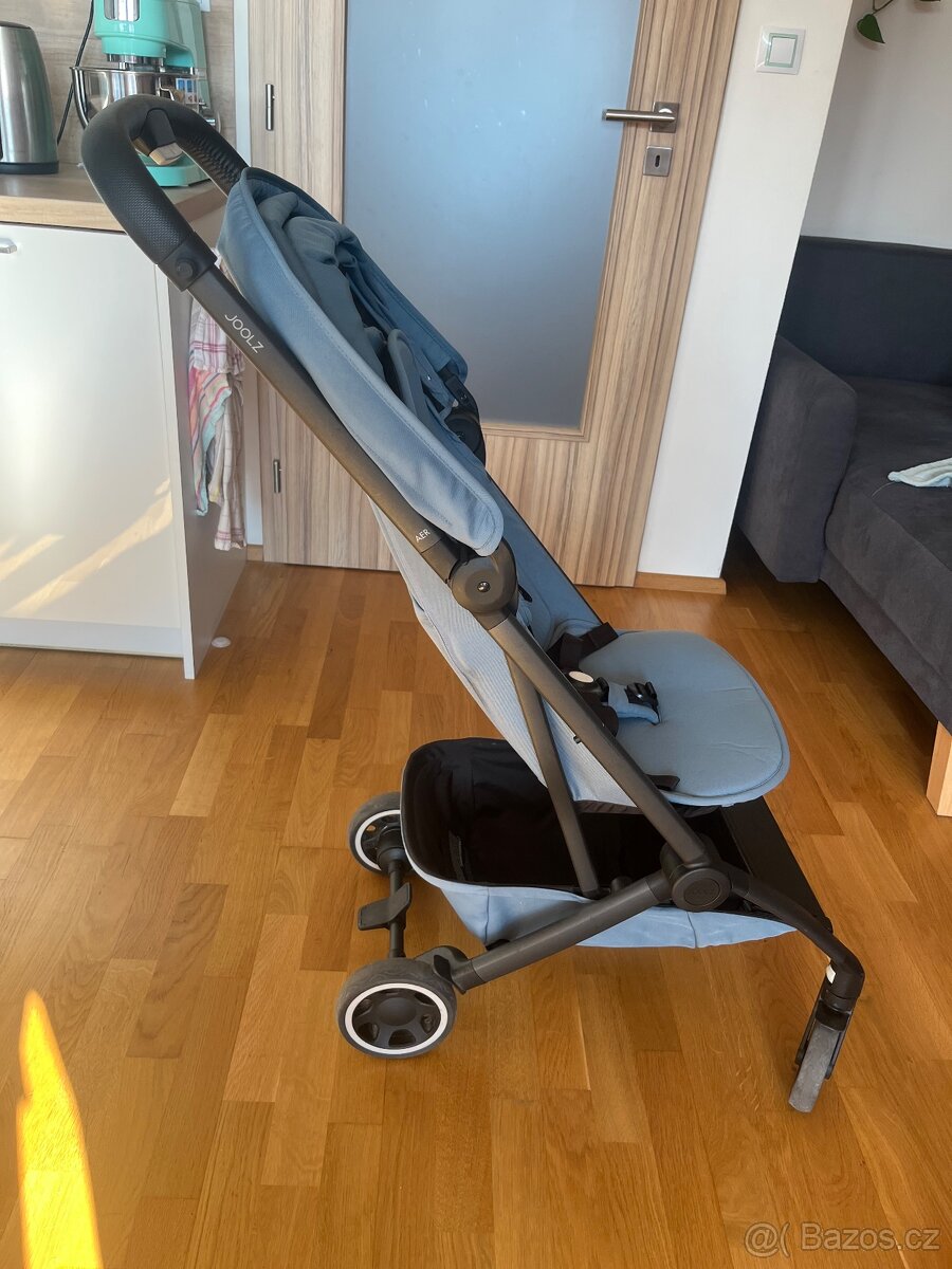 Kočrek Joolz Aer modrý v hezkém stavu + příslušenství - 3