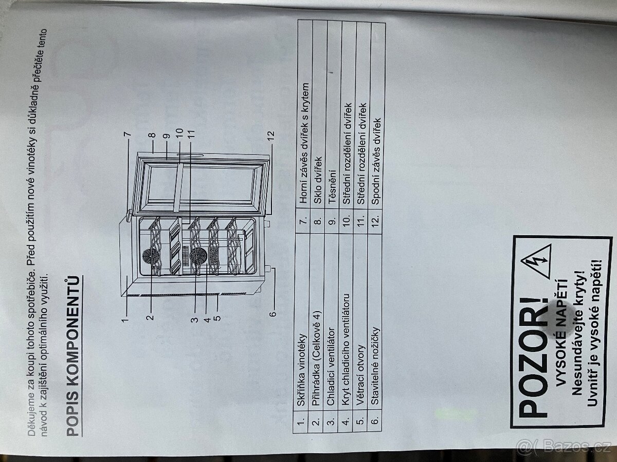 Vinotéka Guzzanti GZ-17DD - 3
