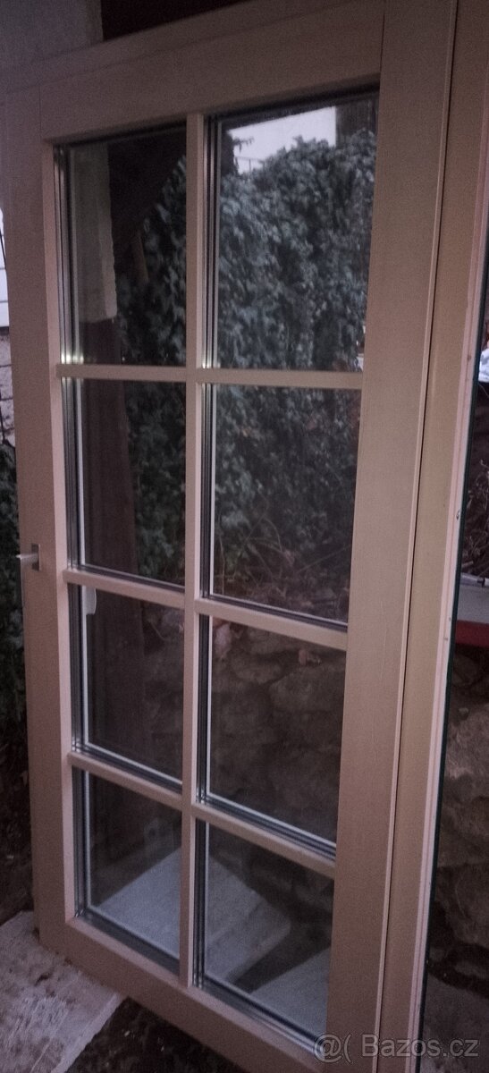 Dveře Internorm - trojsklo- kombinace dřevo, hliník, plast - 3