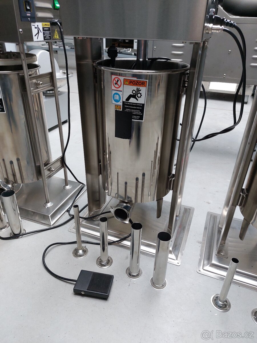 ELEKTRICKÁ PLNIČKA KLOBÁS 15 L dělo silná - 3