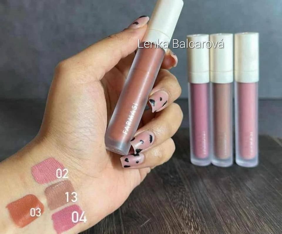 Tekutá matná rtěnka Farmasi 04 Retro Rose - 3