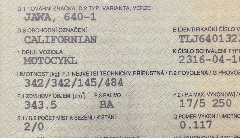 Jawa 640 Californian RV 2003, oilmaster, STK do 2028 - 3