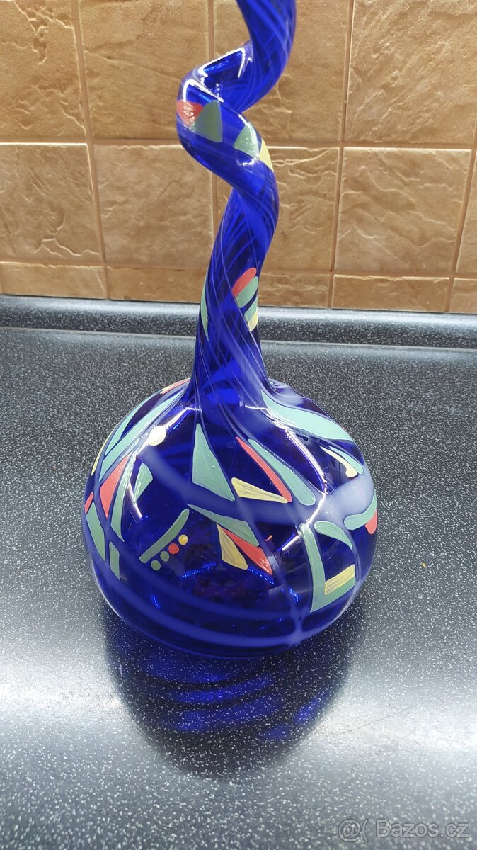 Váza velká modrá - 3