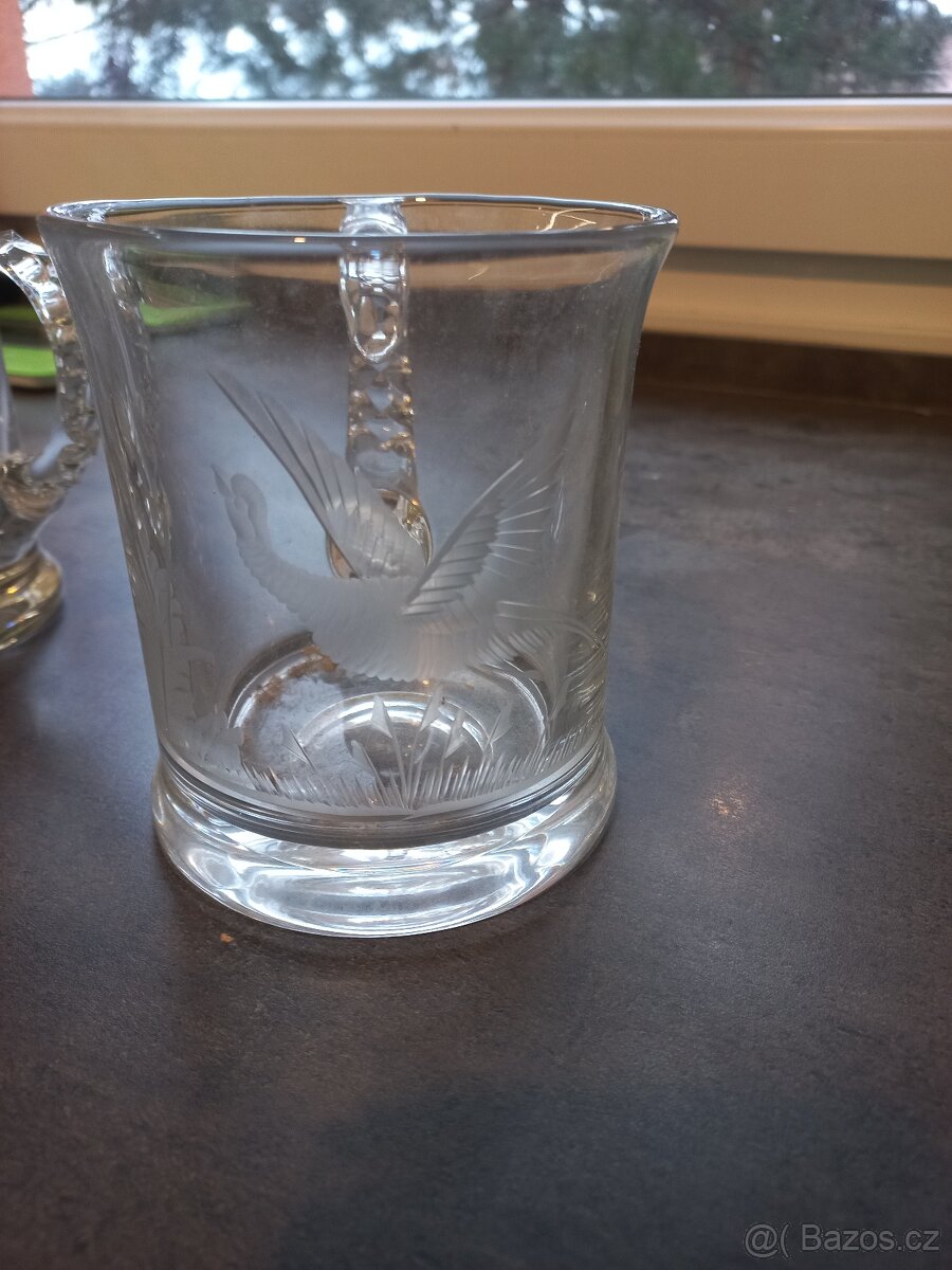 Broušené sklenice s motivem - 3