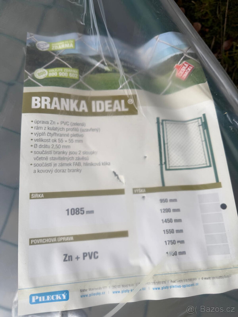 Branka IDEAL šířka 1085 cm nová - 3