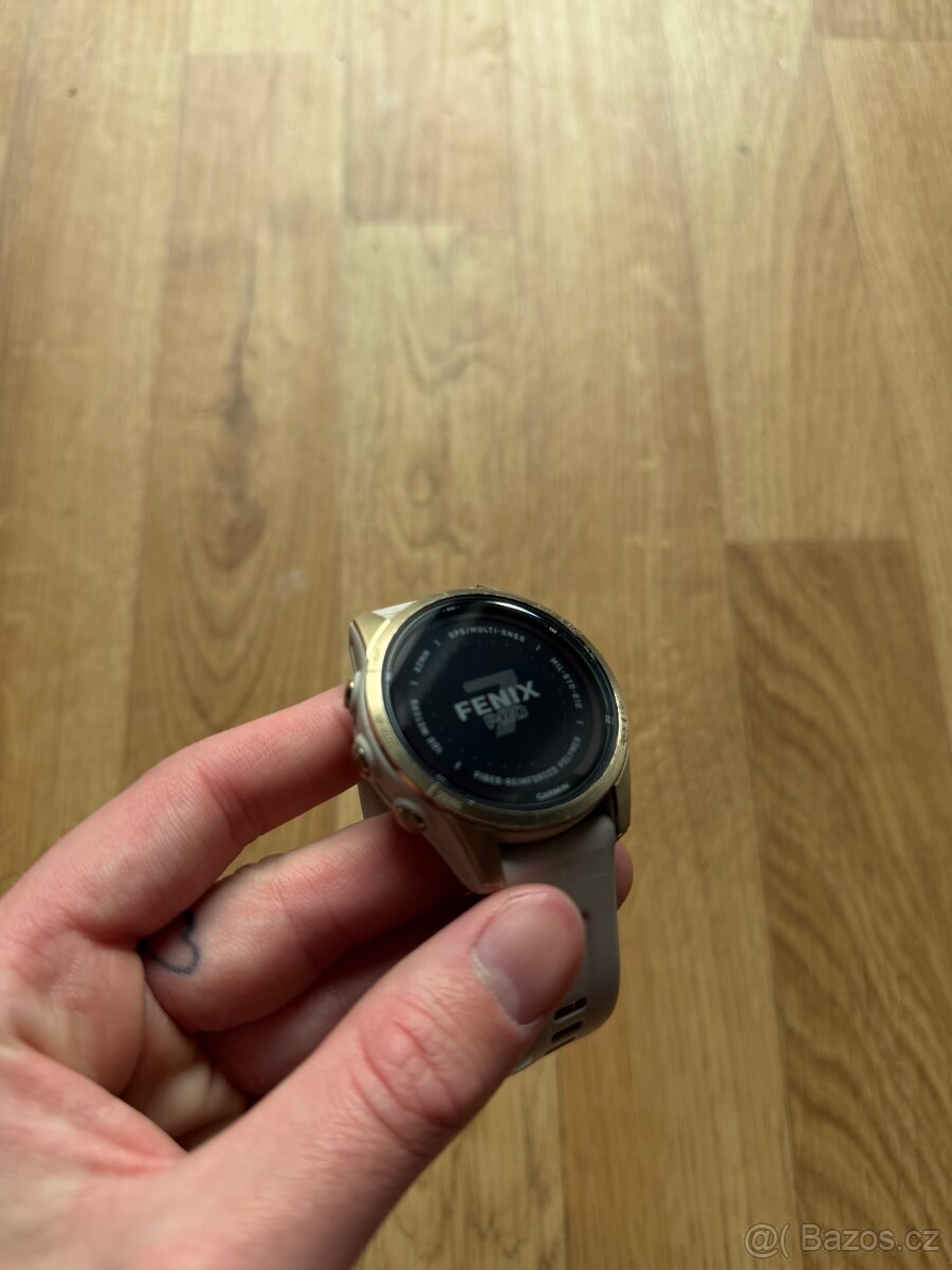 Garmin Fenix 7S Pro Solar Sapphire - 3