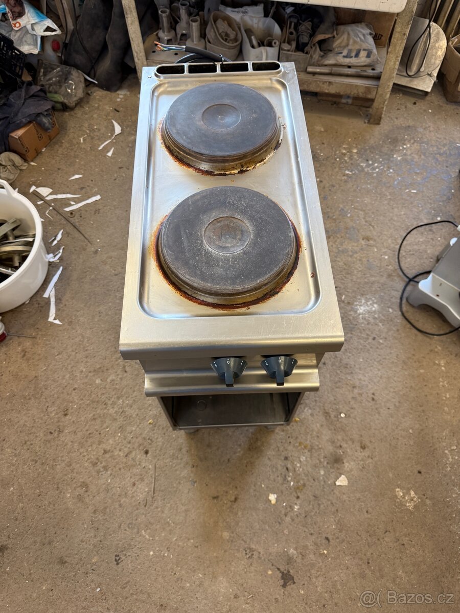 Elektrický sporák Alpeninox - 2x plotýnka - 3