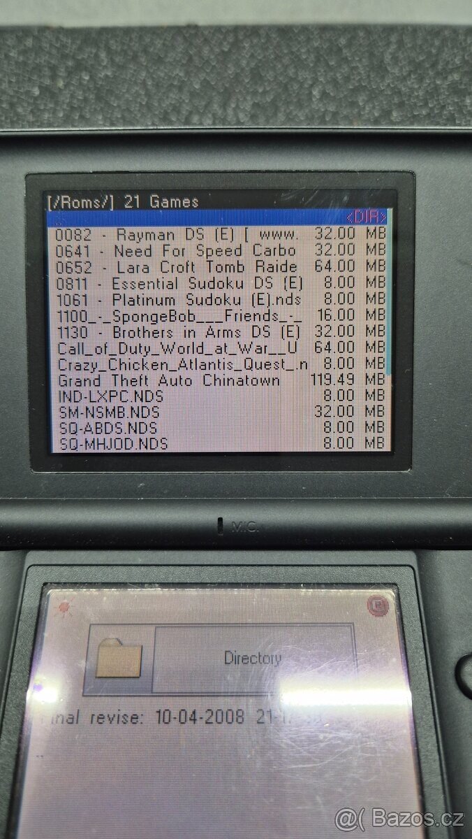 Nintendo DS Lite + M3 DS Simply - 3