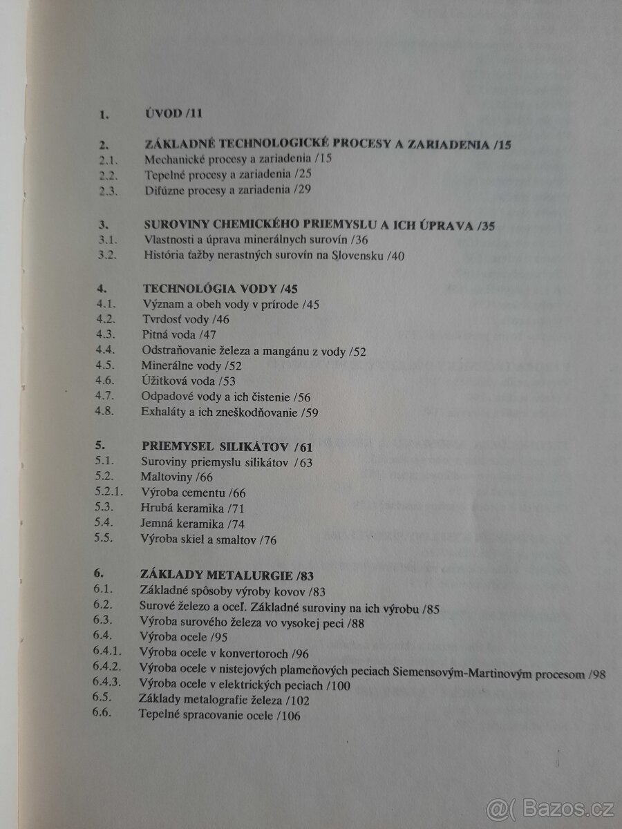 Chemická technologia, slovensky - 3